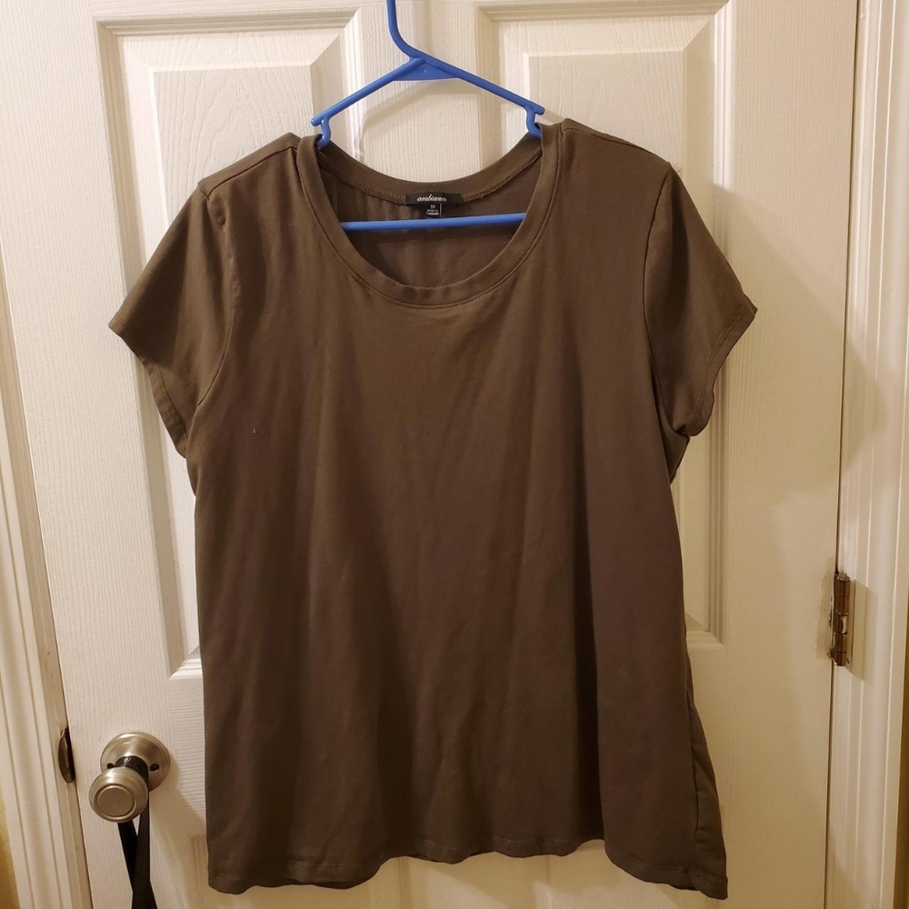 Ambiance Olive Green Shirt